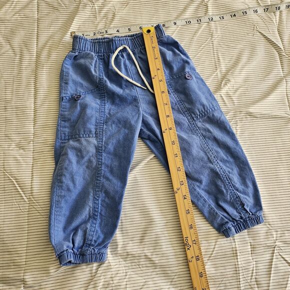 Vintage Baby Set 24M Blue Cotton Blend T-Shirt Hong Kong Made USA Pants EUC - Picture 7 of 8
